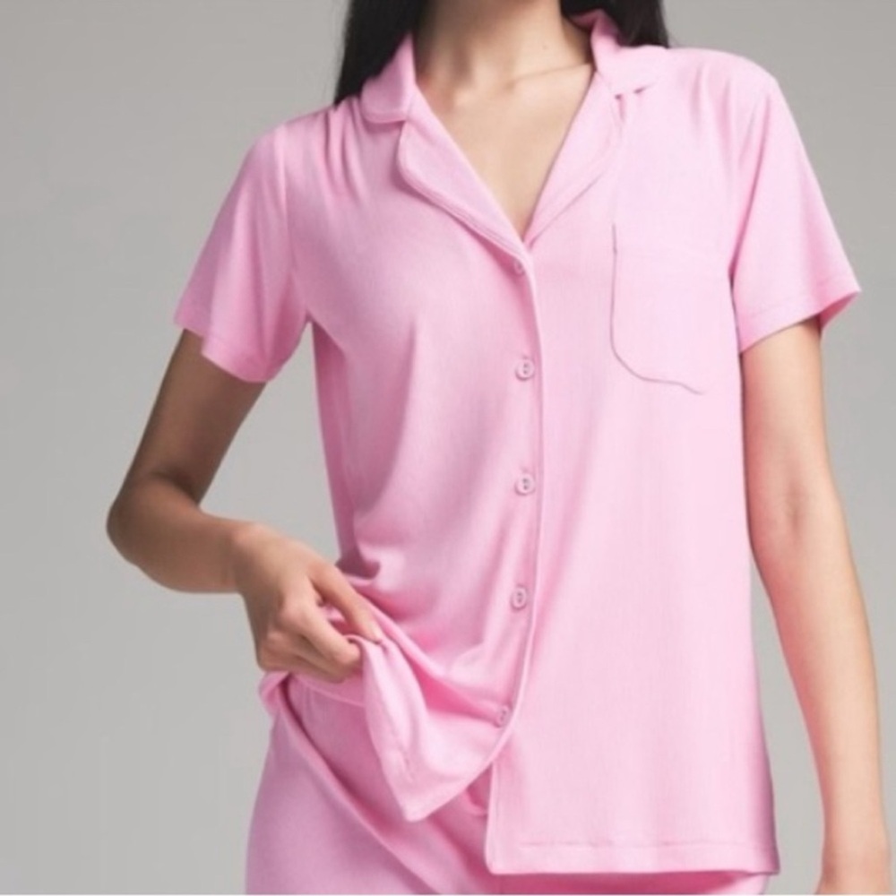 SKIMS Light Pink Women's Pajama Top